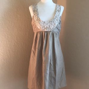 Anthropology Molly New York Sexy Golden Dress